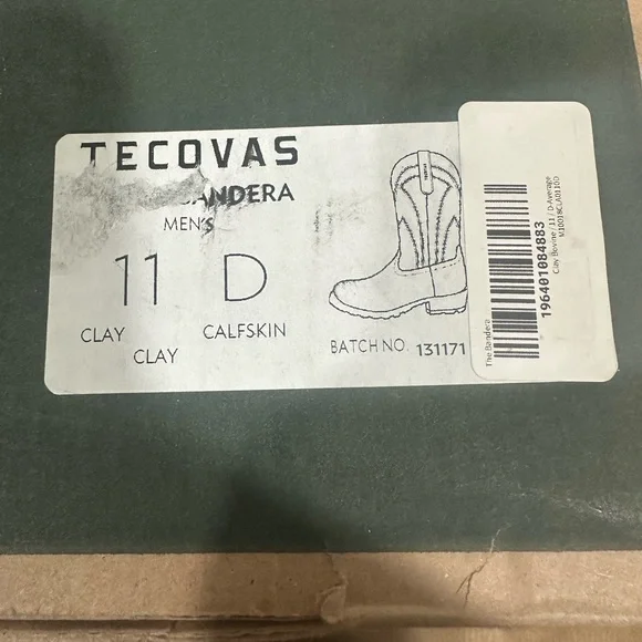 Tecovas - Bandera -  Clay Calfskin Boots - Picture 3 of 11